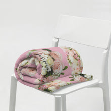 Load image into Gallery viewer, Flower Throw Blanket